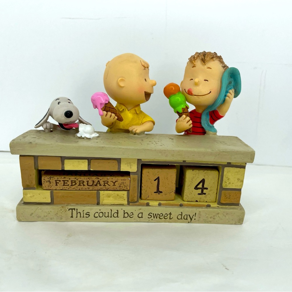 Hallmark Peanuts Perpetual Calendar Snoopy This Could Be A Sweet Day Linus